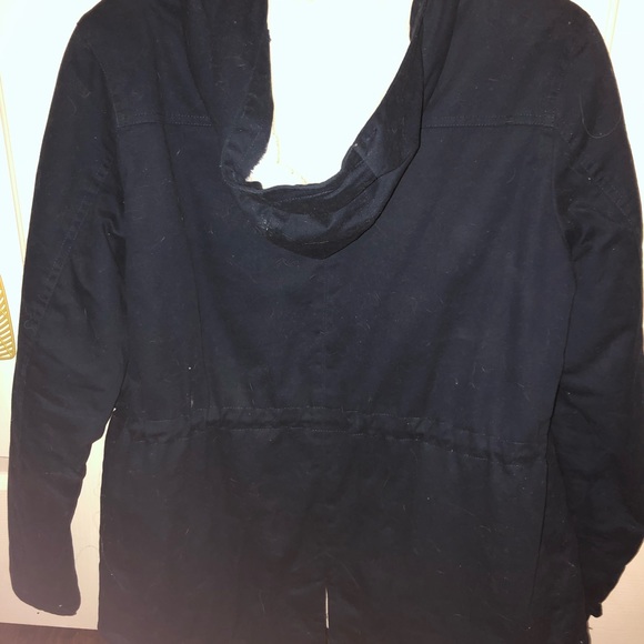 Navy coat - Picture 2 of 2